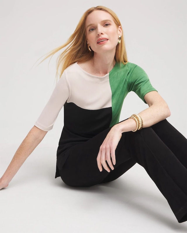 Travelers Colorblock Tunic - image 2